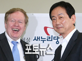 진영 정책위의장, 로버트 킹 미국 국무부 대북인권특사 접견