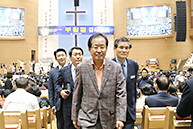 홍준표 당 대표, 부활절 예배 참석