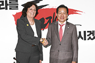 수잔 솔티 북한자유연합 대표 접견