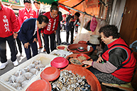 부산 재송시장 및 구포시장 방문 인사