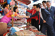 인천 남동구 소래어시장 방문 인사