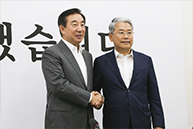 바른미래당 김동철 비상대책위원장 접견