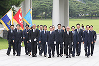 비상대책위원회 현충원 참배