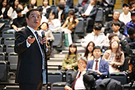 김병준 비상대책위원장, 대전대학교 특강