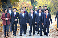 국회의장 주재 '초월회' 5당 대표 오찬