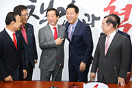 오세훈 前 서울시장 입당 환영식