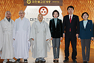 나경원 원내대표, 조계종 총무원장 예방