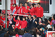 통영·고성 정점식 후보 출정식