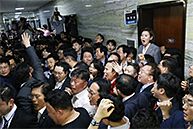 여야4당 패스트트랙 저지 농성