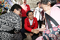 제주 스타트업협회 회원들과의 대화 및 동문 재래시장 순방