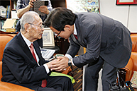 백선엽 장군 예방