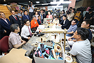 [희망·공감-소상공인속으로] 성수동 수제화거리 방문