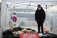 황교안 당 대표, 단식 투쟁 5일차