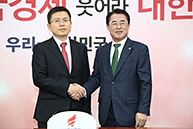 최경환 대안신당 대표 접견