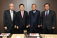 전직 국회의장 만찬