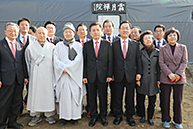 황교안 당 대표, 대한불교조계종 상월선원 방문