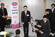 황교안 당 대표, 공천 면접 심사