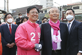 '바꿔야 산다' 집중 유세 9일차 - 서울 동작 후보 지원 유세