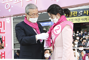 '바꿔야 산다' 집중 유세 10일차 - 서울 송파을 후보 지원 유세