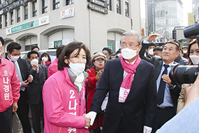 '72시간 투혼 유세'선거 11일차 - 서울 동작 나경원 후보 지원 유세