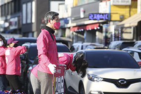 '72시간 투혼 유세'선거 12일차 - 경기 안성 김학용 후보 지원 유세