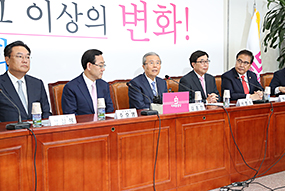 비상대책위원장 중진의원 회의