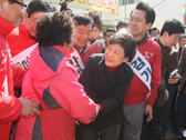 박근혜 중앙선거대책위원장, 울산 방문