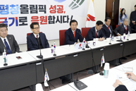 2018년2월21일 자유한국당 원내전략 수립을 위한 중진의원 상임위원장 연석회의