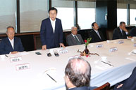 8월23일 황교안 당대표 상임고문단 오찬