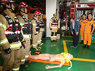 9월12일 황교안 당대표 관악소방서 방문