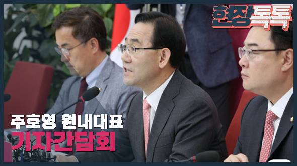 6월 2일 주호영 원내대표 기자간담회
