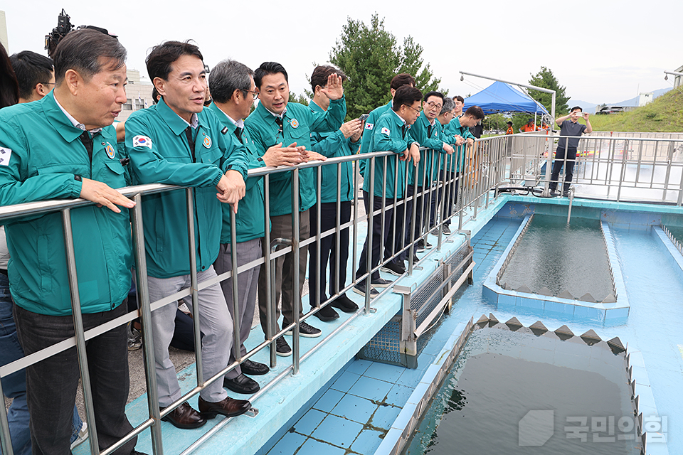 비상급수 계획 청취 및 현장 격려