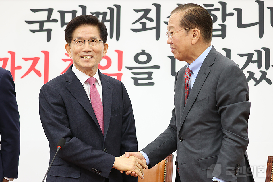 김문수 前 고용노동부 장관 면담