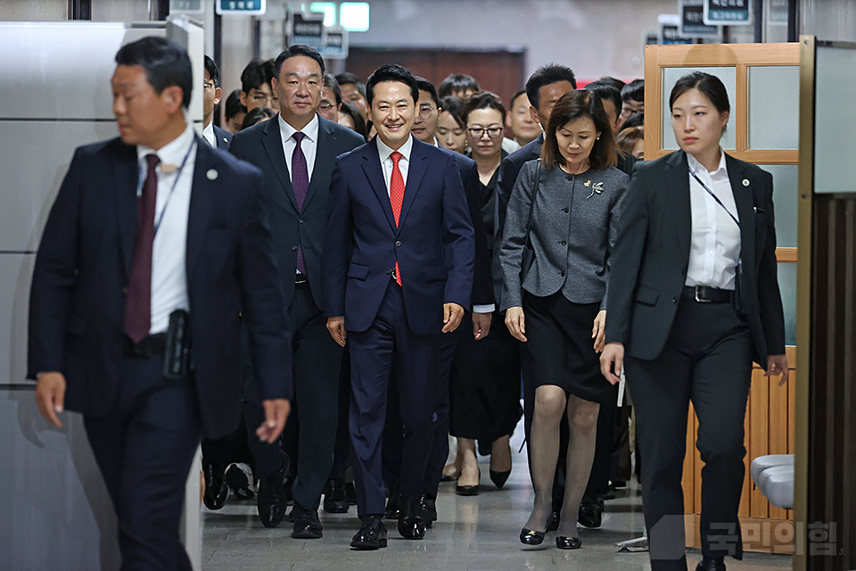 장동혁 당대표, 미쉘 스틸 주한미국대사 접견