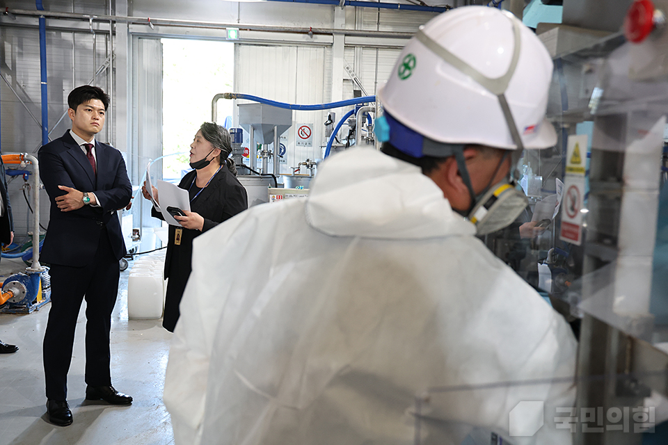 한국지질자원연구원 탄소광물화파일럿 방문