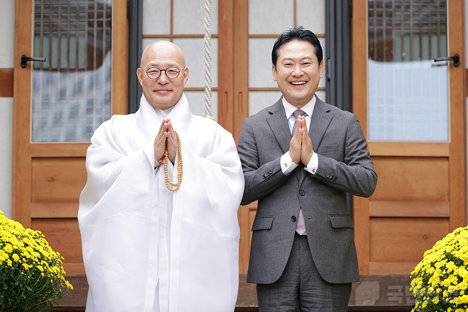 대한불교조계종 총무원장 진우스님 예방