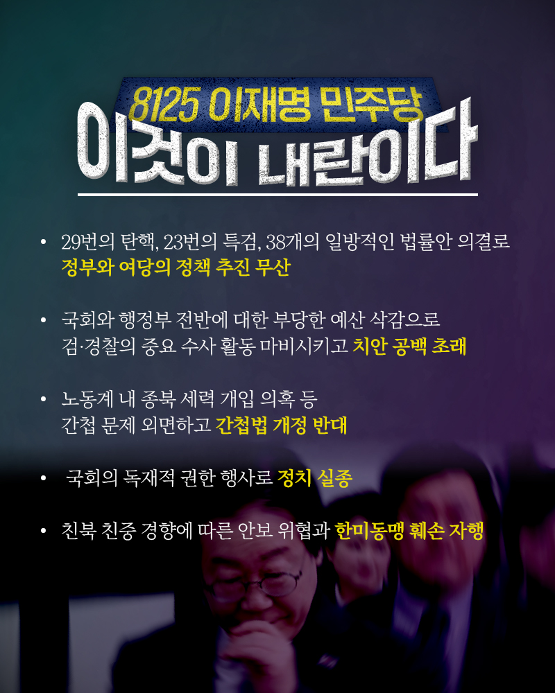 8125 이재명 민주당 이것이 내란이다